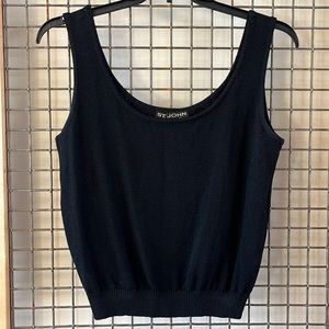 St. John Basics Santana Knit Tank, Size L